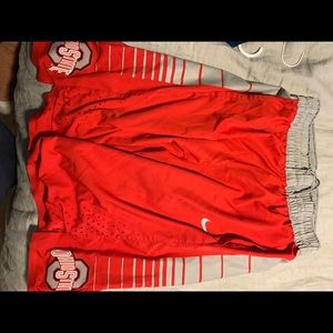 Nike Ohio State Buckeyes Basketball Shorts - Large